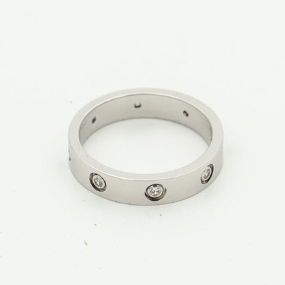 [Eterna Jewels]LIEBESRING 3.6MM 8 DIAMANTEN