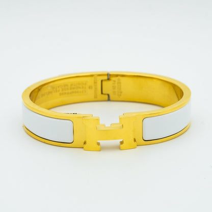 [Eterna Jewels]H WEISSES ARMBAND