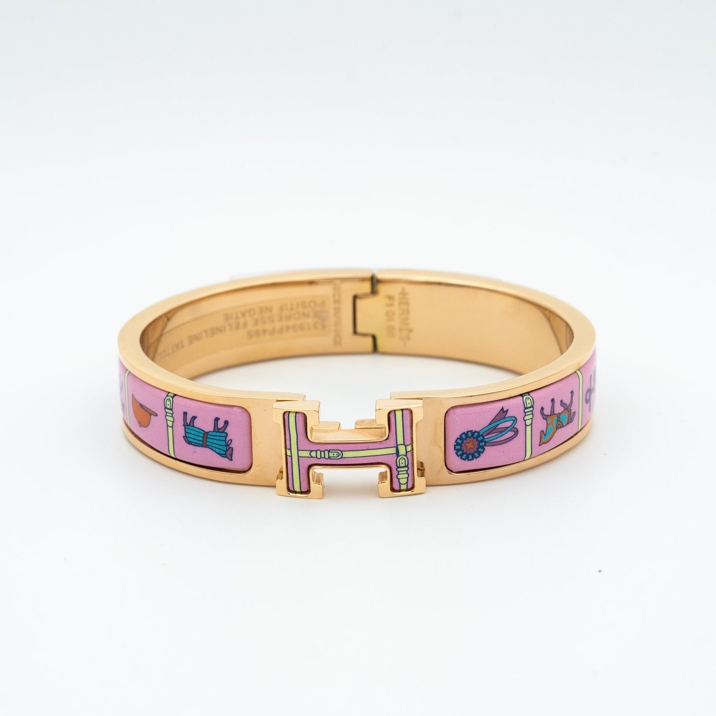 [Eterna Jewels]H ROSEGOLD ARMREIF ROSAFARBENE KERAMIK