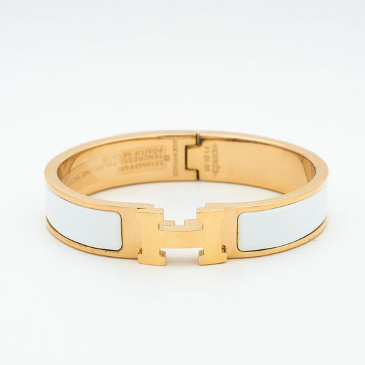[Eterna Jewels]H WEISSES ARMBAND