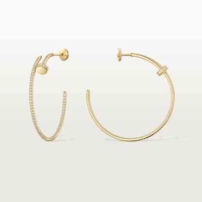 [Eterna Jewels]JUSTE FULL DIAMOND LARGE EARRINGS