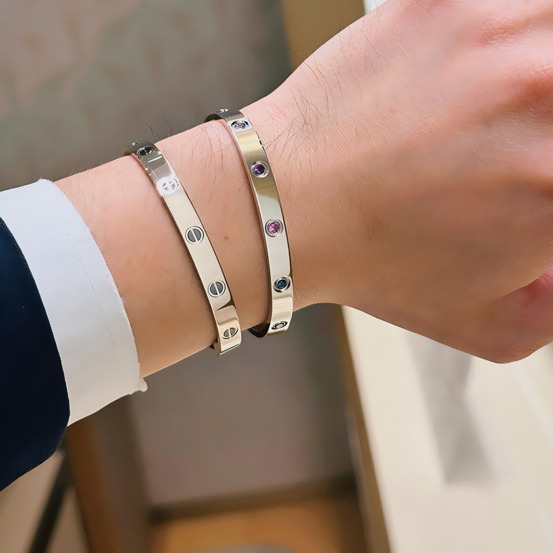 [Eterna Jewels]2026 RAINBOW LOVE BRACELET 6.1MM  10 DIAMONDS