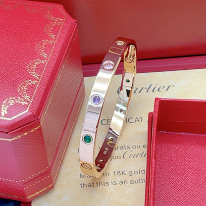 [Eterna Jewels]2026 RAINBOW LOVE BRACELET 6.1MM  10 DIAMONDS