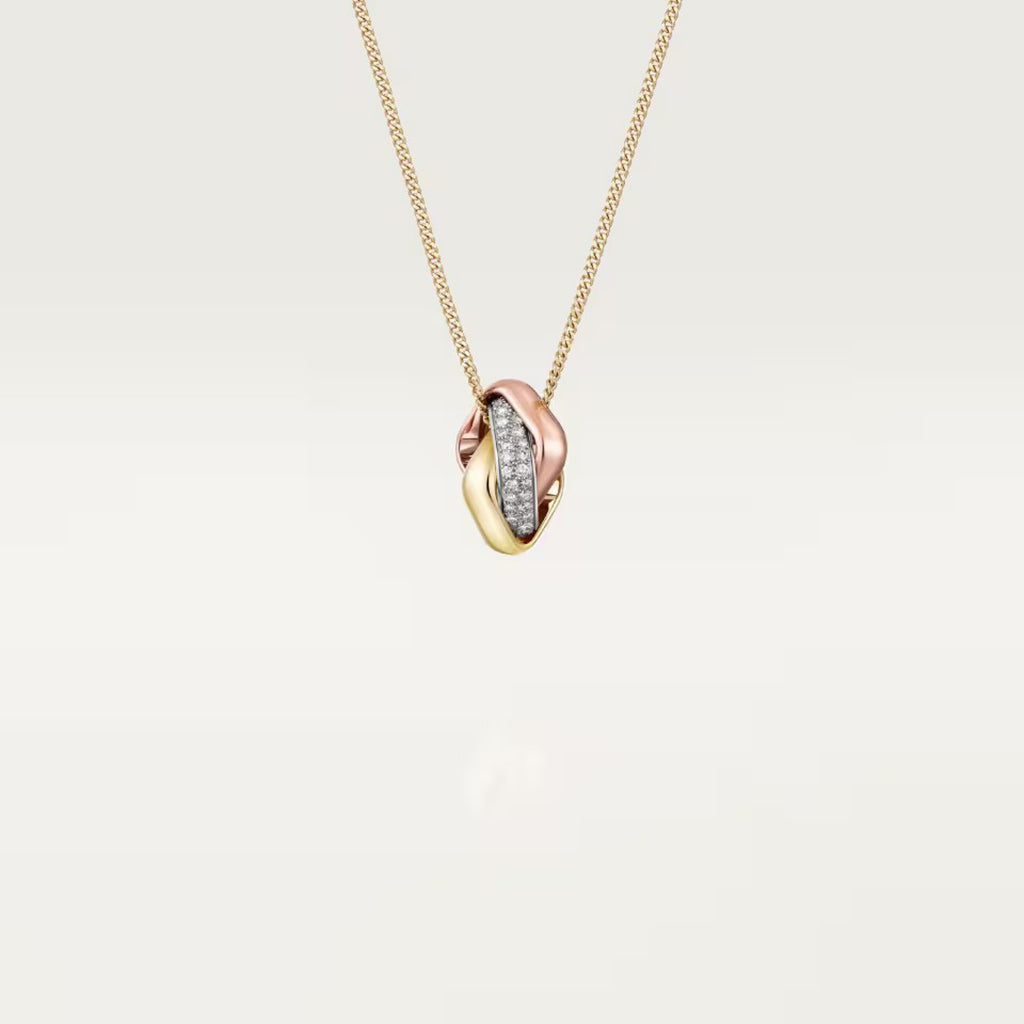 [Eterna Jewels]TRINITY CUSHION NECKLACE COLLECTION