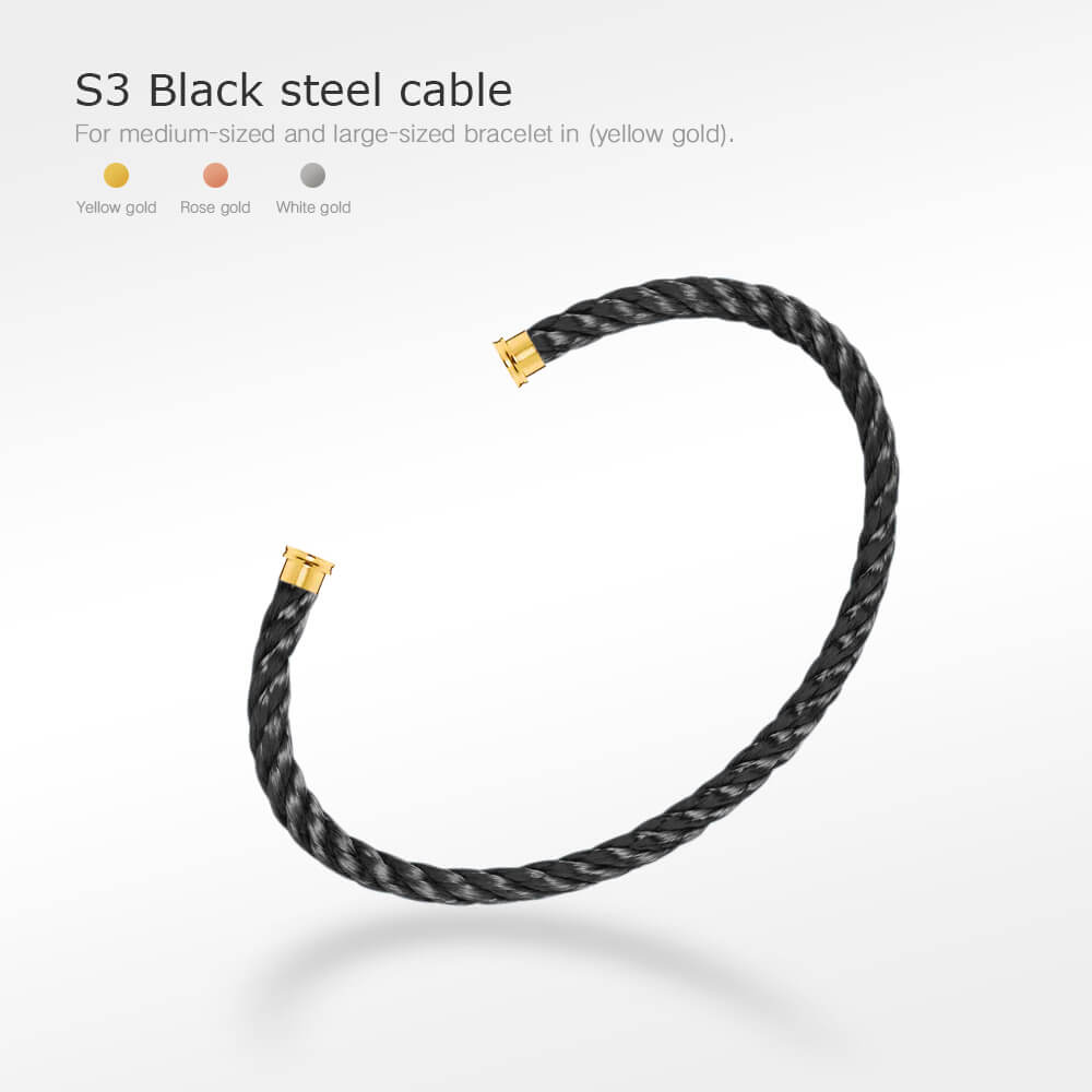 [Eterna Jewels]FORCE SERIES ARMBANDKABEL 50 AUSWAHLMÖGLICHKEITEN (DIY-AUSWAHL)