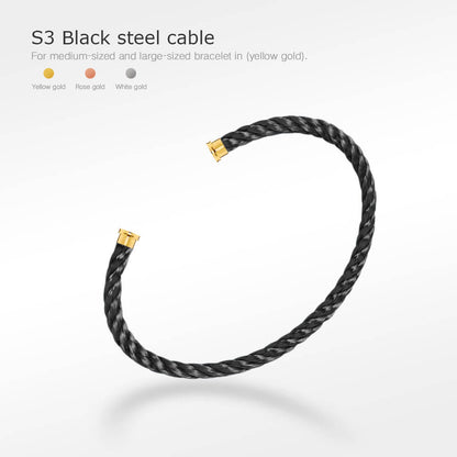 [Eterna Jewels]FORCE SERIES ARMBANDKABEL 50 AUSWAHLMÖGLICHKEITEN (DIY-AUSWAHL)