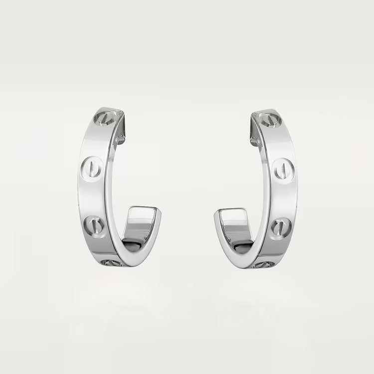 [Eterna Jewels]LOVE EARRINGS 2.65 MM NO DIAMOND SMALL
