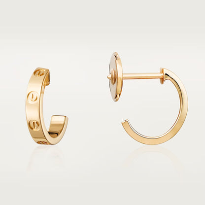 [Eterna Jewels]LOVE EARRINGS 2.65 MM NO DIAMOND SMALL