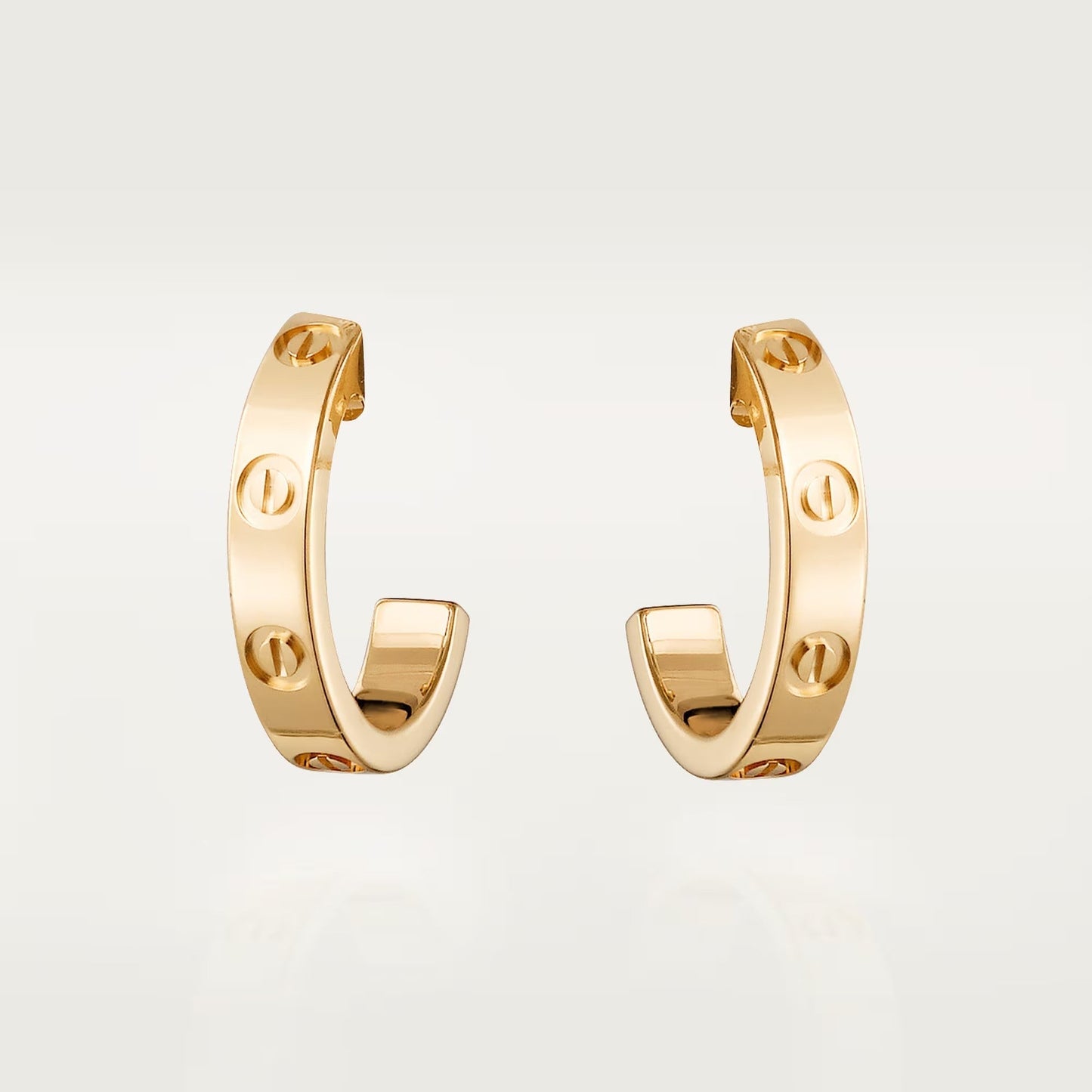 [Eterna Jewels]LOVE EARRINGS 2.65 MM NO DIAMOND SMALL