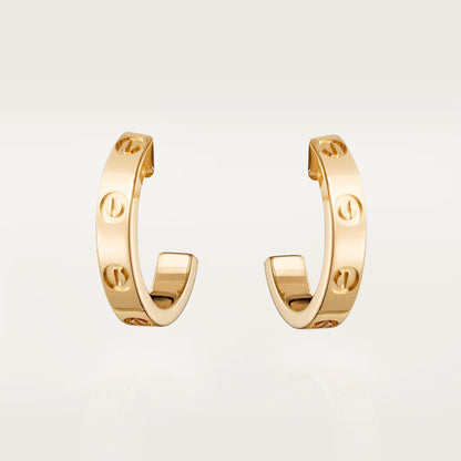 [Eterna Jewels]LOVE EARRINGS 2.65 MM NO DIAMOND SMALL