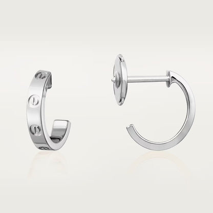 [Eterna Jewels]LOVE EARRINGS 2.65 MM NO DIAMOND SMALL