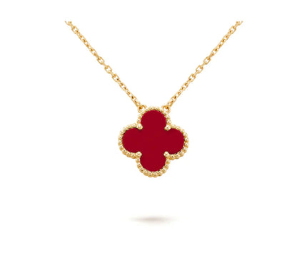 [Eterna Jewels]KLEE 15MM KARNEOL EINZELBLUMEN-HALSKE_NO_TRANSLATION_FOUND