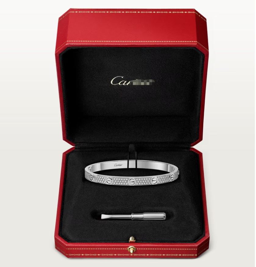 [Eterna Jewels]NEW-LOVE-4.8MM-Breite Diamantbesetztes Armband