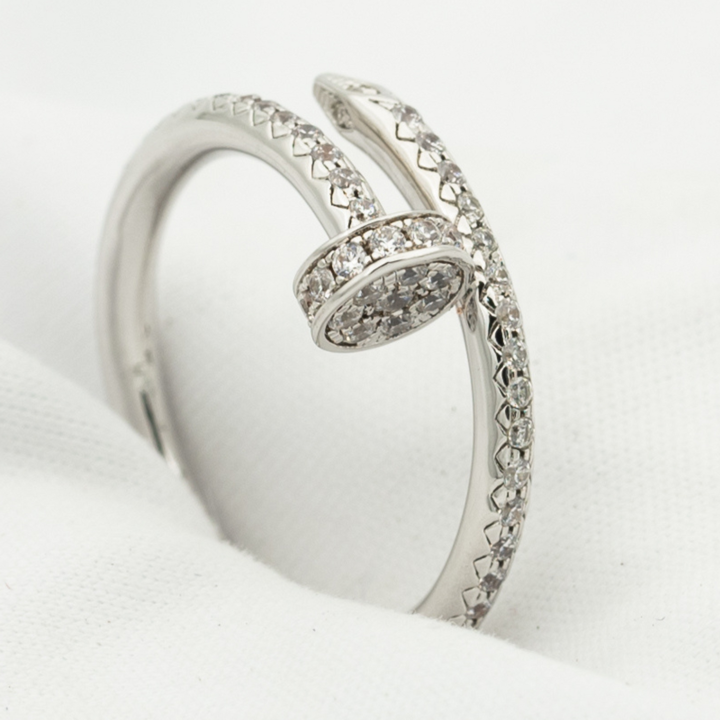 [Eterna Jewels]JUSTE RING 1.8MM SILBER DIAMANTEN