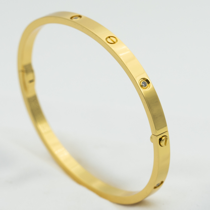 [Eterna Jewels]LOVEブレスレット 3.65MM 6ダイヤモンド