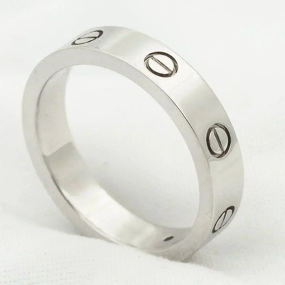 [Eterna Jewels]LOVE RING 4MM 1 DIAMANT SILBER