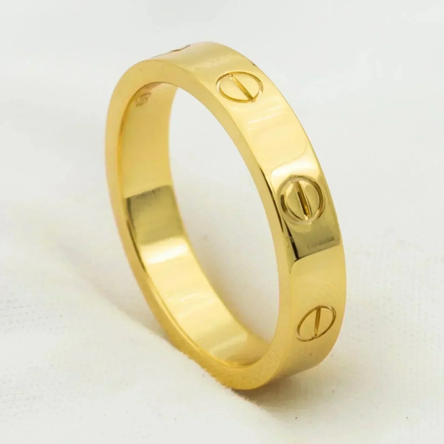[Eterna Jewels]LOVE RING 4MM 1 DIAMANT GOLD