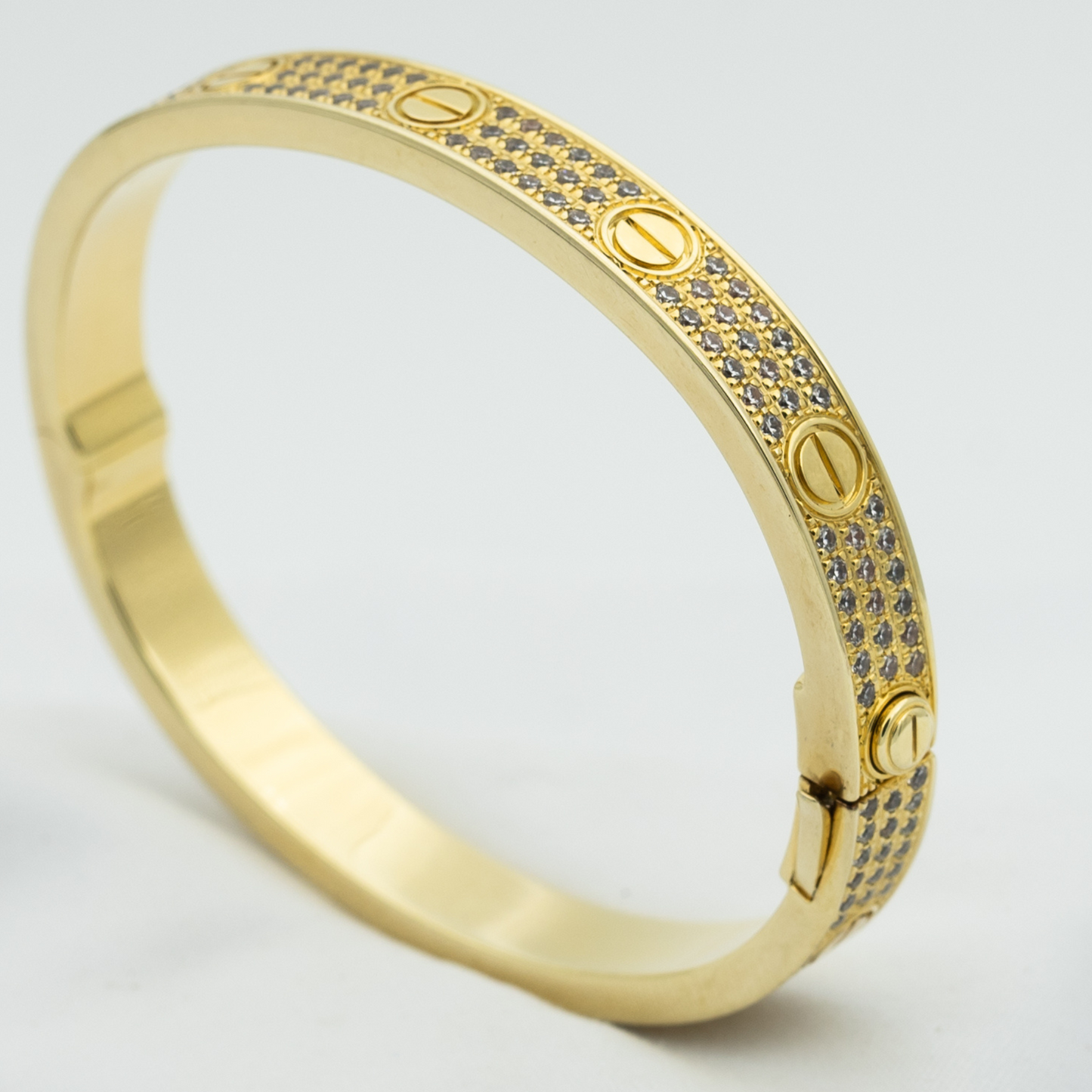 [Eterna Juwelen]LIEBESARMBAND 6.1MM DIAMANTENBESETZT