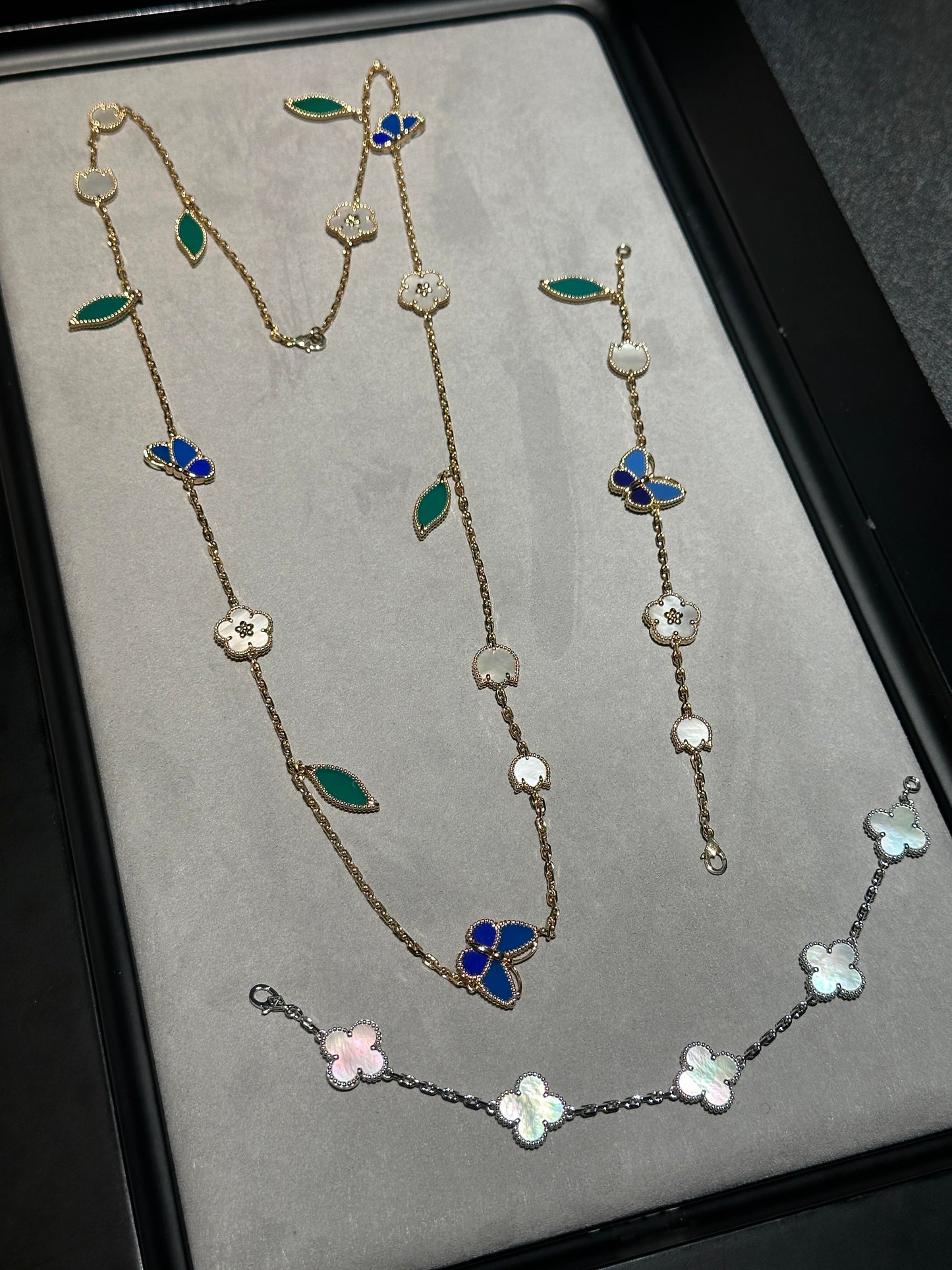 [Eterna Jewels] 26 NEUE KLEE 15 MOTIVE GLÜCKSKETTE