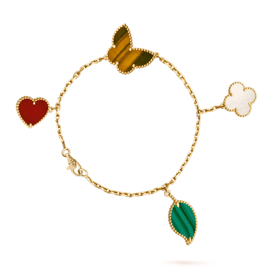 [Eterna Jewels]LUCKY SPRING 5 MOTIV GOLDARMREIF