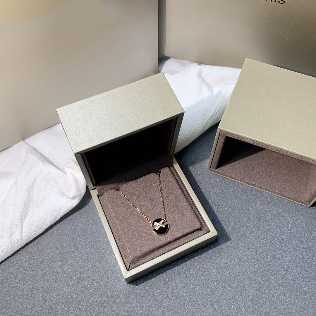 [Eterna Jewels]HALSKETTE AUS ROSÉGOLD MIT DIAMANTEN