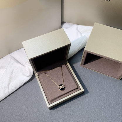 [Eterna Jewels]HALSKETTE AUS ROSÉGOLD MIT DIAMANTEN