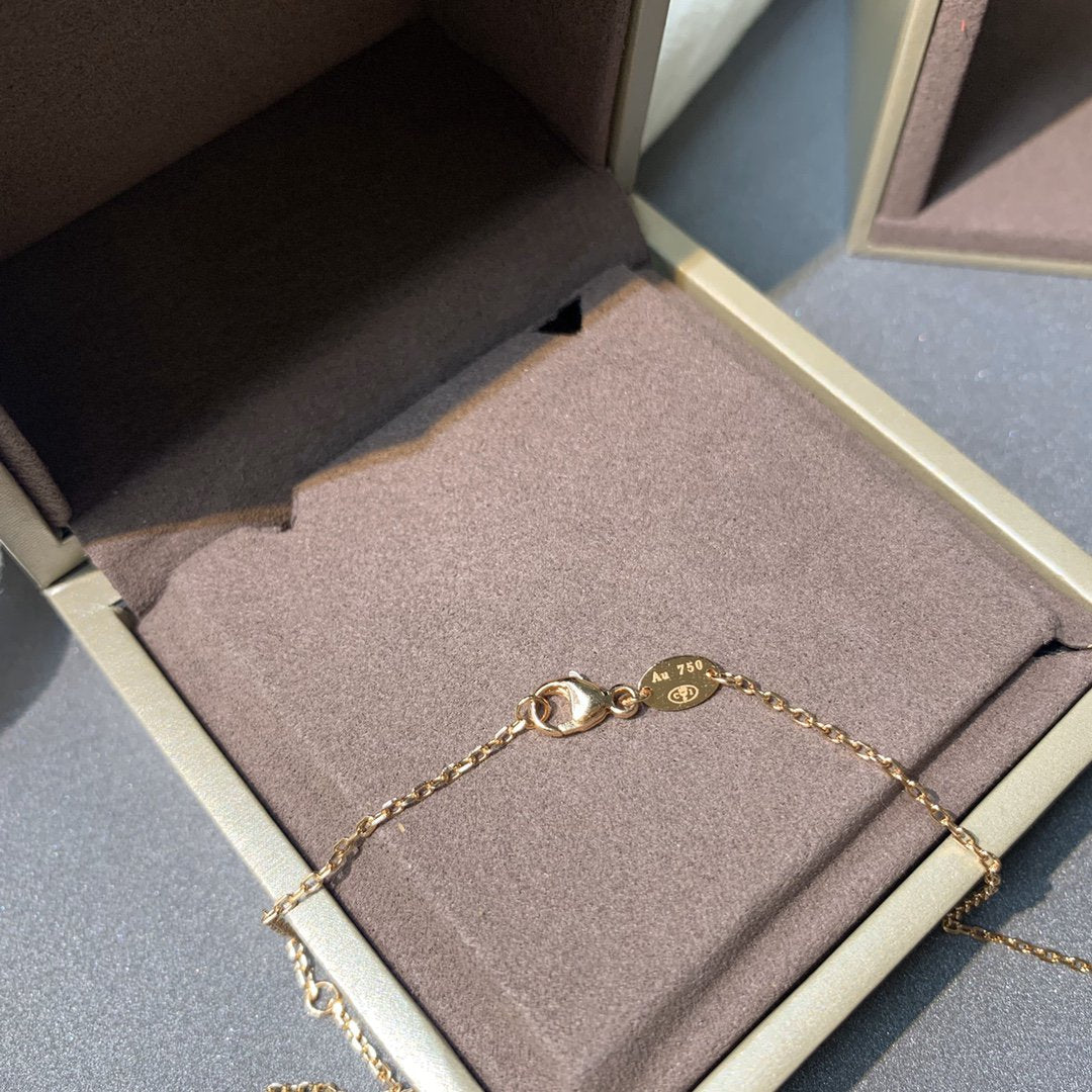 [Eterna Jewels]HALSKETTE AUS ROSÉGOLD MIT DIAMANTEN