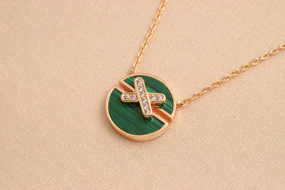 [Eterna Jewels]HALSKETTE AUS ROSÉGOLD MIT DIAMANTEN