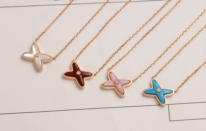 [Eterna Jewels]HALSKETTEN-SET 1 DIAMANT