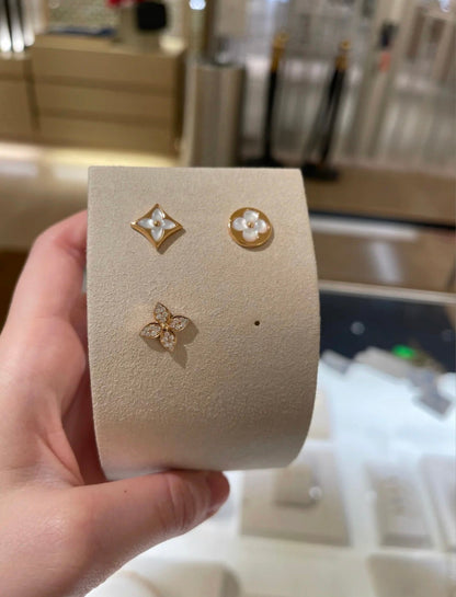 [Eterna Jewels]STAR BLOSSOM OHRSTECKER ROSÉGOLD DIAMANTEN