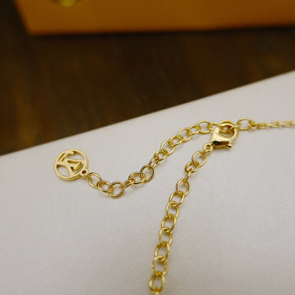 [Eterna Jewels]BLOOMING SUPPLE HALSKETTE MESSING