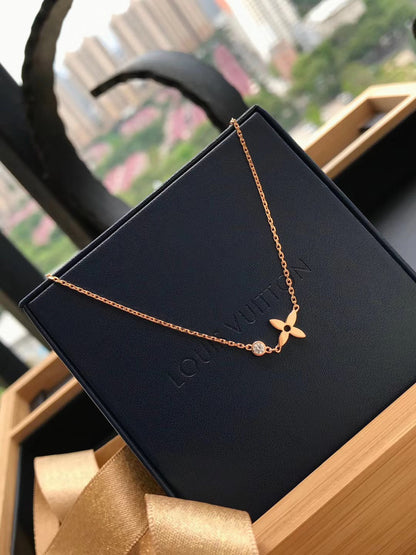 [Eterna Jewels]BLOSSOM ANHÄNGER ROSÉGOLD UND DIAMANT
