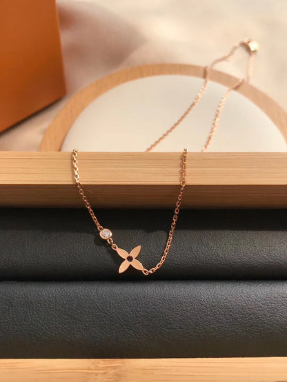 [Eterna Jewels]BLOSSOM ANHÄNGER ROSÉGOLD UND DIAMANT