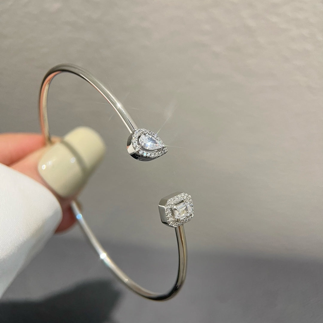 [Eterna Jewels]FLEXIBLER ARMREIF MY TWIN TOI & MOI SILBER DIAMANTEN