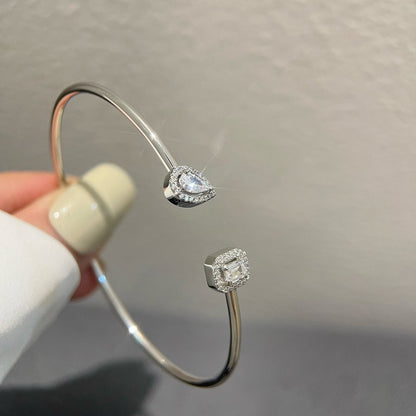 [Eterna Jewels]FLEXIBLER ARMREIF MY TWIN TOI & MOI SILBER DIAMANTEN