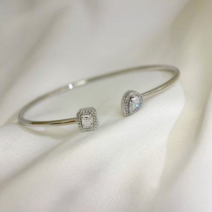 [Eterna Jewels]FLEXIBLER ARMREIF MY TWIN TOI & MOI SILBER DIAMANTEN