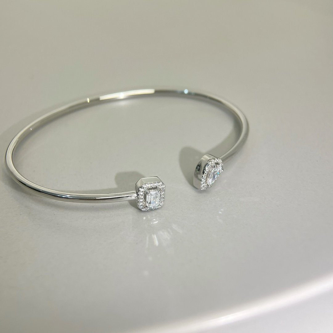 [Eterna Jewels]FLEXIBLER ARMREIF MY TWIN TOI & MOI SILBER DIAMANTEN