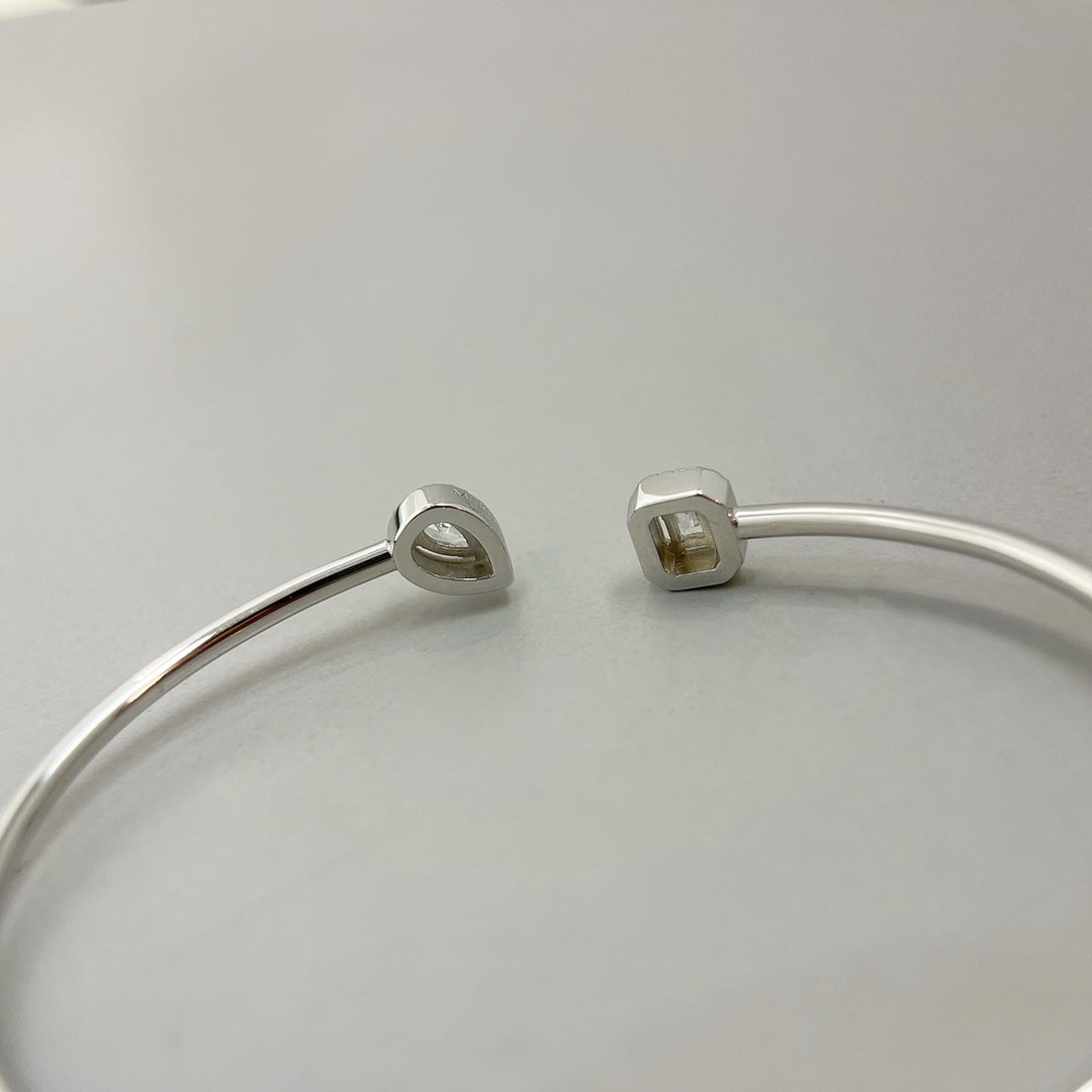 [Eterna Jewels]FLEXIBLER ARMREIF MY TWIN TOI & MOI SILBER DIAMANTEN