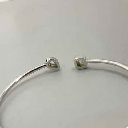 [Eterna Jewels]FLEXIBLER ARMREIF MY TWIN TOI & MOI SILBER DIAMANTEN