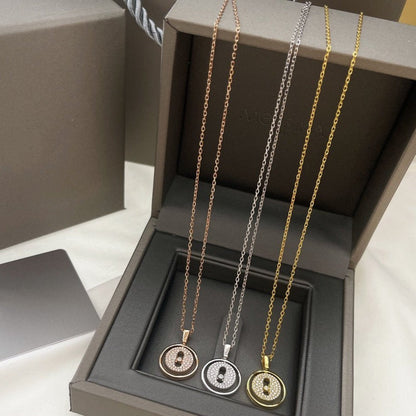 [Eterna Jewels]LUCKY MOVER PM PAVE HALSKETTE