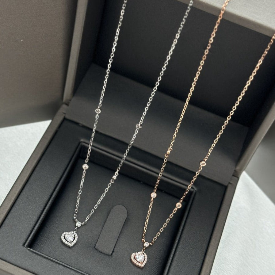 [Eterna Jewels]JOY HEART DIAMANTENHALSKETTE