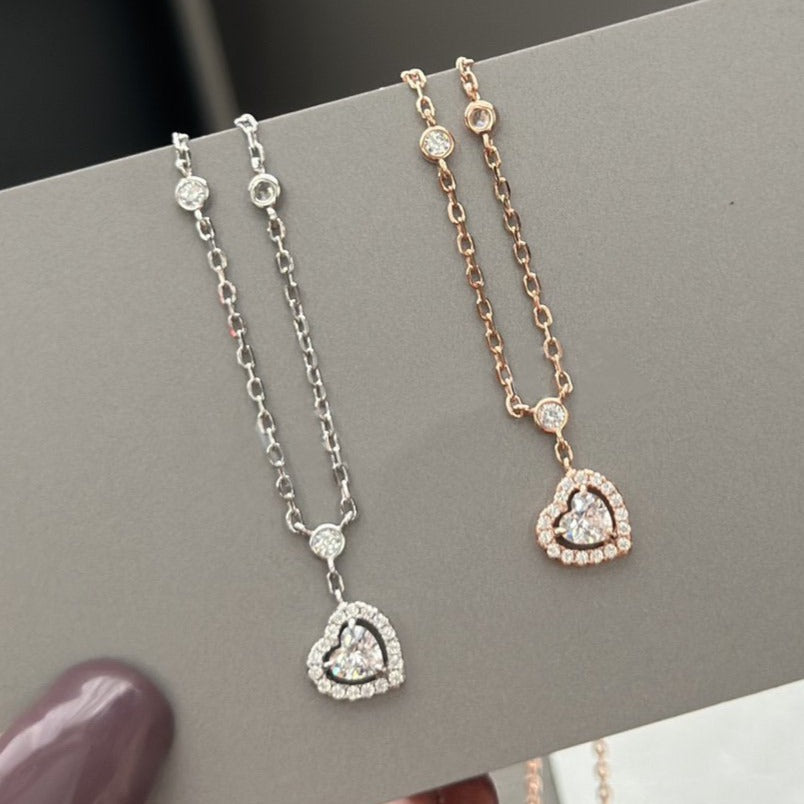 [Eterna Jewels]JOY HEART DIAMANTENHALSKETTE