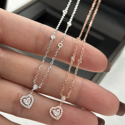 [Eterna Jewels]JOY HEART DIAMANTENHALSKETTE