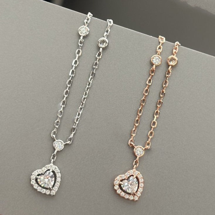 [Eterna Jewels]JOY HEART DIAMANTENHALSKETTE