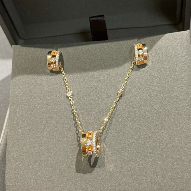 [Eterna Jewels]KETTE MOVE ROMANE ANHÄNGERKETTE