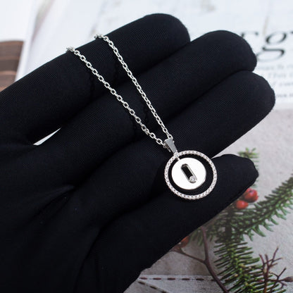 [Eterna Jewels]LUCKY MOVE PM HALSKETTE SILBER DIAMANT