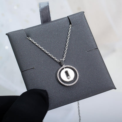 [Eterna Jewels]LUCKY MOVE PM HALSKETTE SILBER DIAMANT