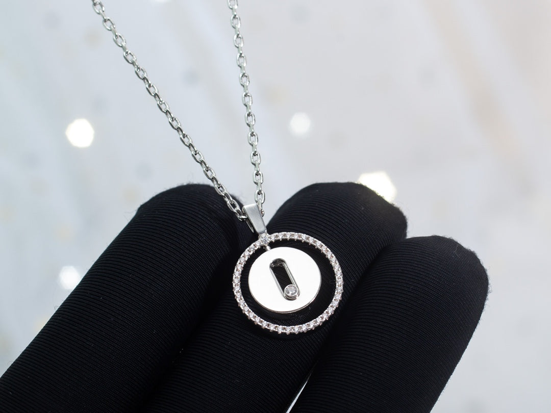 [Eterna Jewels]LUCKY MOVE PM HALSKETTE SILBER DIAMANT