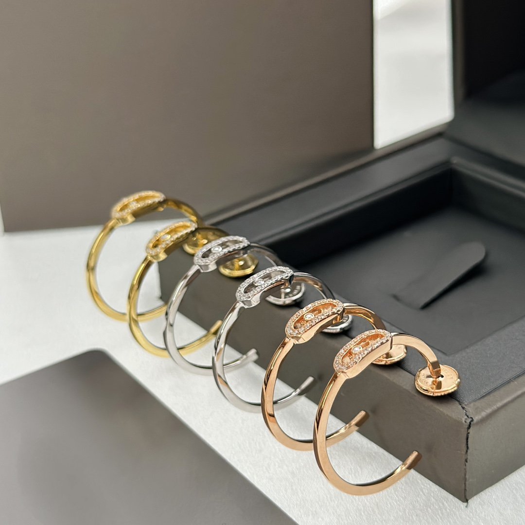 [Eterna Jewels]CREOLEN MOVE UNO PM DIAMANT OHRRINGE