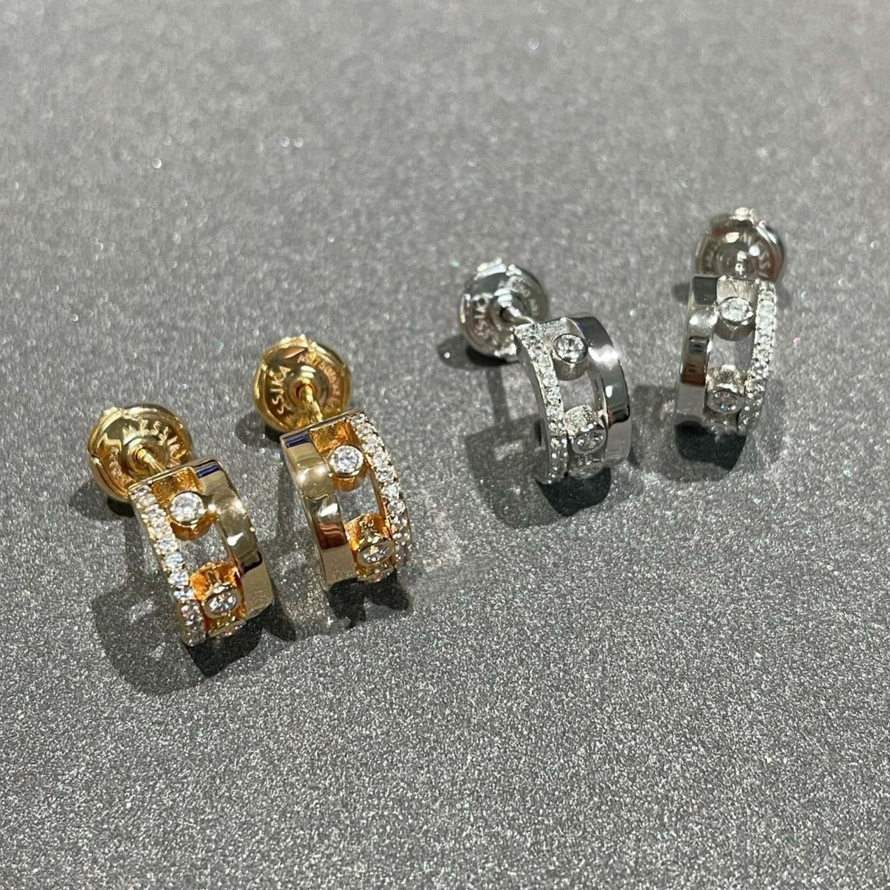 [Eterna Jewels]MOVE ROMANE OHRRINGE DIAMANT